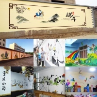 咖啡館墻體彩繪家裝墻體彩繪圖片墻體彩繪費(fèi)用墻體彩繪廠家|供應(yīng)商|公司